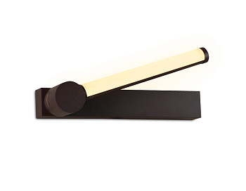 Настенный поворотный светодиодный светильник с выключателем FW436 SCF кофе песок LED 4200K 10W 310*50*110 Ambrella Light