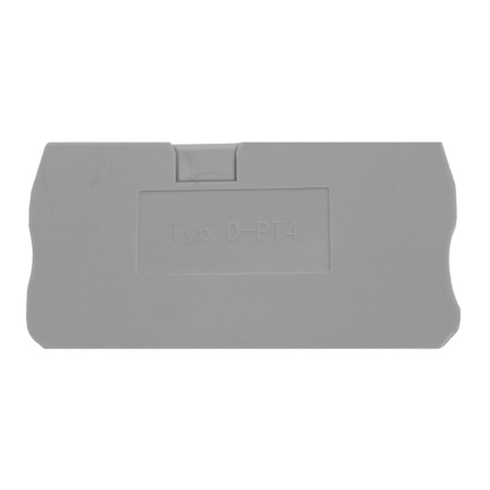 Торцевая заглушка для ЗНИ LD572 4 мм² (JXB PT4), серый LD581-1-40 STEKKER