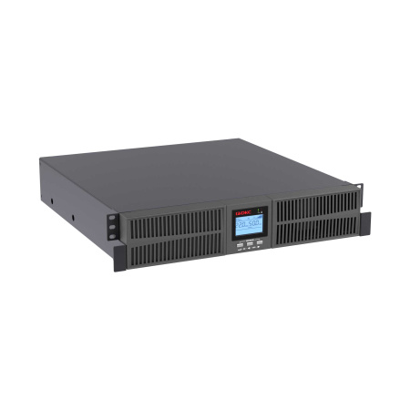 Онлайн ИБП ДКС серии Small Rackmount, 1000 ВА/900 Вт, 1/1, 6xIEC C13,EPO, USB, RS-232, Rack 2U, без АКБ, 9Ач DKC