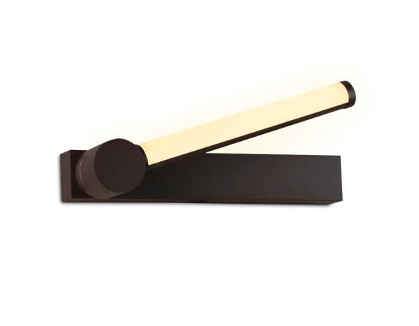 Настенный поворотный светодиодный светильник с выключателем FW436 SCF кофе песок LED 4200K 10W 310*50*110 Ambrella Light