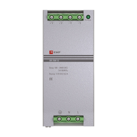 Блок питания 12В DR-75W-12 PROxima EKF