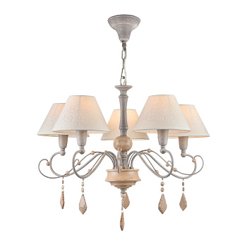 Люстра 5*E14 40Вт Серый IP20 Elegant 17 ARM132-PL-05-GR Maytoni