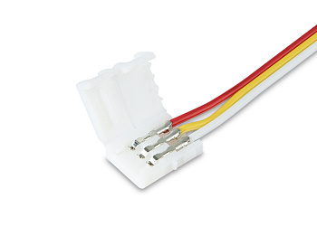 Соединитель гибкий двухсторонний для светодиодной ленты 2835 12/24V (3 конт.) 150 мм GS7651 (5шт) Ambrella Light