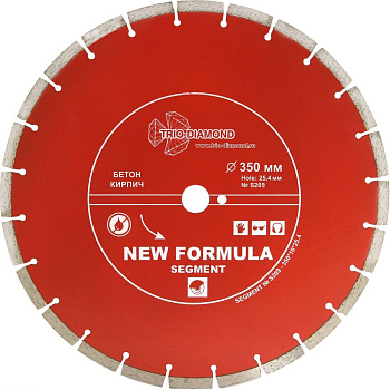 Диск алмазный отрезной 350*25,4 Сегментный S209 Trio-Diamond