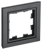 BRITE Рамка 1-местная РУ-1-БрЧ черный IEK