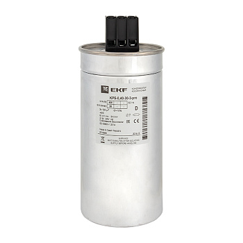 Конденсатор косинусный КПС-0,4-30-3 PRO EKF