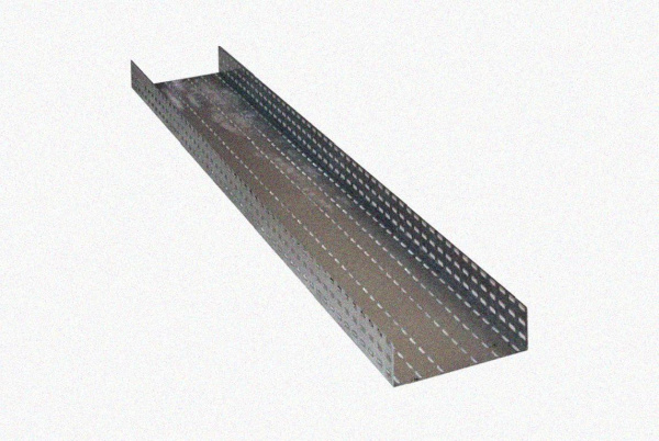 Лоток перфорированный ЛМ 50х50х3000 УТ1,5, оцинкованный лист, S0,8