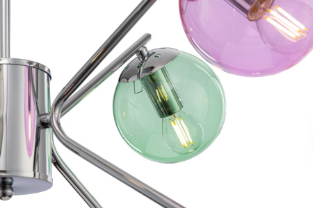 Люстра 10*E14 40Вт Хром Nancy FR5083PL-10CH Freya