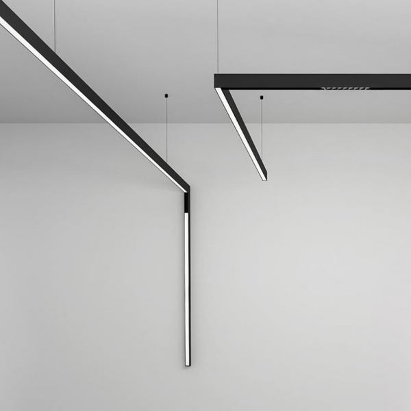 Соединитель для трек.св-ков (компл.подвесов для шинопровода, 2шт), длина 150см, серебро, CAB1006