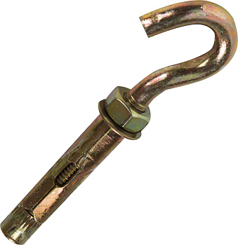 Анкерный болт с крюком М10/12х70 (25 шт/уп) Промрукав