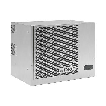 Потолочный кондиционер из нержавеющей стали AISI316 1500 Вт, 400 В, 3 ф, 455х600х408 мм DKC