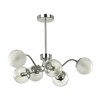 Люстра на штанге E14 6*40W 220V CANDICE хром LUMION