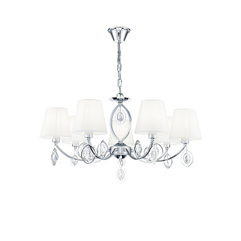 Люстра 7*E14 40Вт Хром IP20 Luciana FR2003PL-07CH Freya