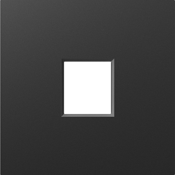 Donel A07 матовый карбон накладка 1-я для розеток RJ45,TV,SAT,HDMI, серия DB