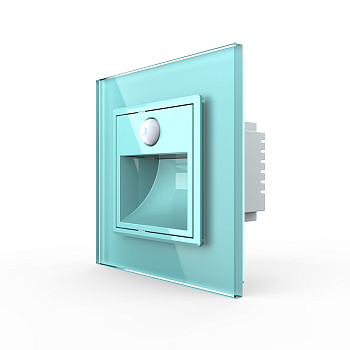 Подсветка лестницы, пола с датчиком движения Зеленая Livolo