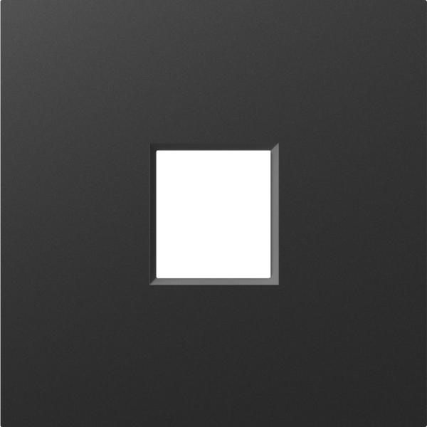 Donel A07 матовый карбон накладка 1-я для розеток RJ45,TV,SAT,HDMI, серия DB