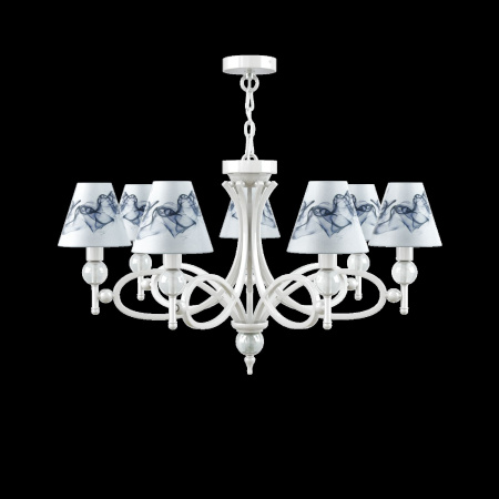 Люстра 7*E14 40Вт Матовый Белый IP20 Eclectic 13 M2-07-WM-LMP-O-10 Maytoni