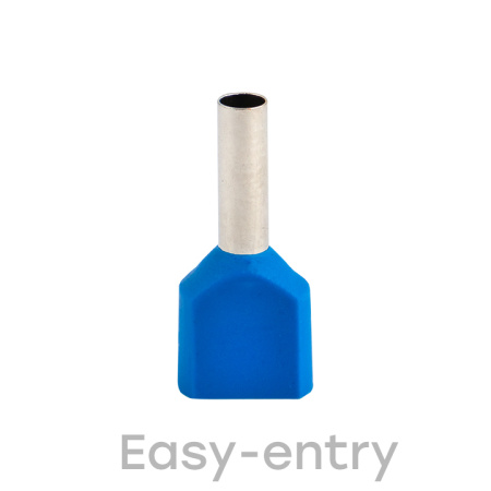 Наконечник штыревой втулочный изолированный НШвИ(2) 2,5-10 (50шт) PROxima EKF