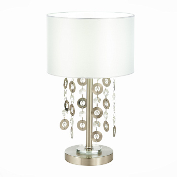 Прикроватная лампа Никель/Белый E14 1*40Вт SL1757.104.01 ST LUCE