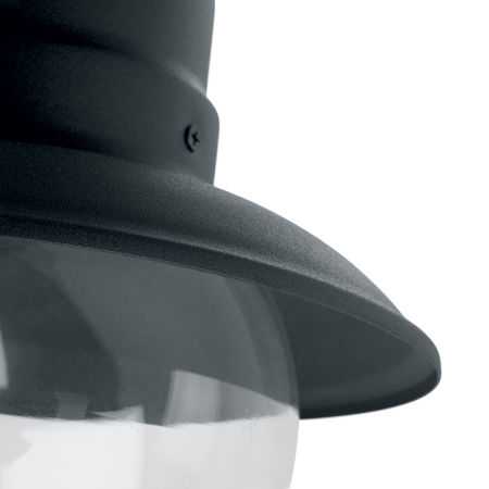 Светильник садово-парковый Feron PL571 на стену вниз 60W 230V E27, черный