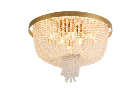 Потолочный светильник 6*E14 60Вт Латунь IP20 Ornament FR1008CL-06BS Freya