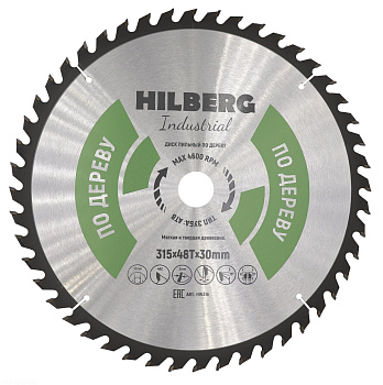 Диск пильный Industrial Дерево 315*30*48Т HW316 Hilberg