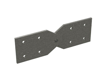 Шарнирный соединитель вертикальный Н - 100 мм, стеклопластик G5 DKC