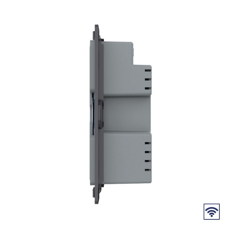 Четырехклавишный сенсорный выключатель с функцией радиоуправления UK стандарт (механизм) Livolo