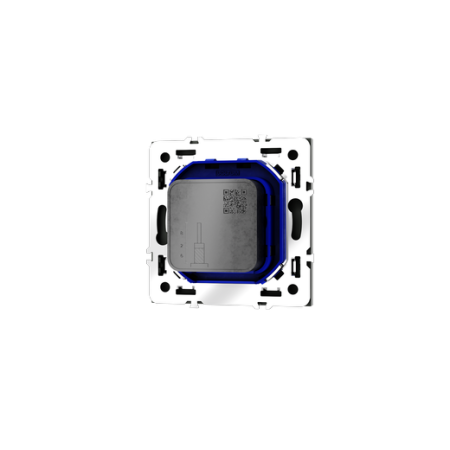 Розетка телевизионная встраиваемая Voltum S70 оконечная TV+SAT, (титан)