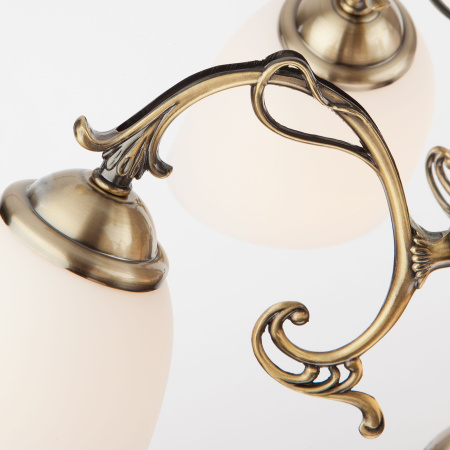 Потолочная люстра 8*E27 60Вт античная бронза IP20 Ariele (22010/6+2 античная бронза) Eurosvet