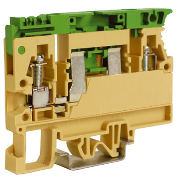 Держатель предохранителя. 4 кв. мм. Предустановлен диодный индикатор. 48В (AC-DC). Тип SFO.4/C48. Бежевый. DKC
