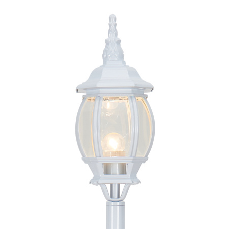 Светильник садово-парковый Feron 8110/PL8110 столб 100W E27 230V, белый