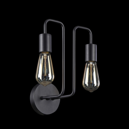 Бра 2*E27 60Вт Черный IP20 Gilbert T532WL-02B Maytoni