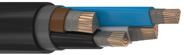 Кабель ВВГнг(А)-FRLS 4х150,0 мс (N)-1