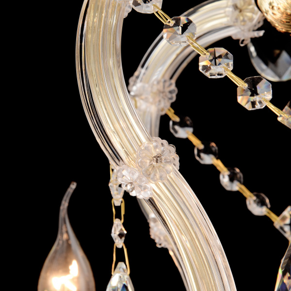 Люстра 15*E14 40Вт Золото IP20 Doris DIA881-PL-15-G Maytoni