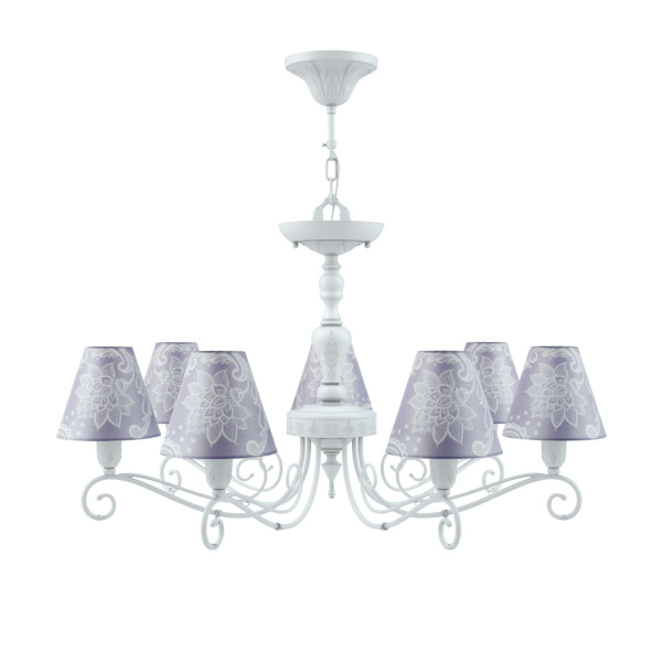 Люстра 7*E14 40Вт Матовый Белый IP20 Provence 6 E4-07-WM-LMP-O-3 Maytoni