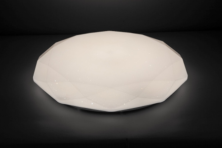 Светодиодный управляемый светильник накладной Feron AL5200 DIAMOND тарелка 36W 3000К-6000K белый