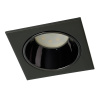 Светильник потолочный встраиваемый, MR16 G5.3, черный + черный хром DL3112 Feron