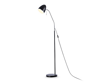 Светильник напольный с выключателем на проводе TR97681 BK черный E27 max 40W D150*1540 Ambrella Light