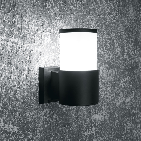 Светильник садово-парковый Feron DH0904,на стену вверх, E27 230V, черный