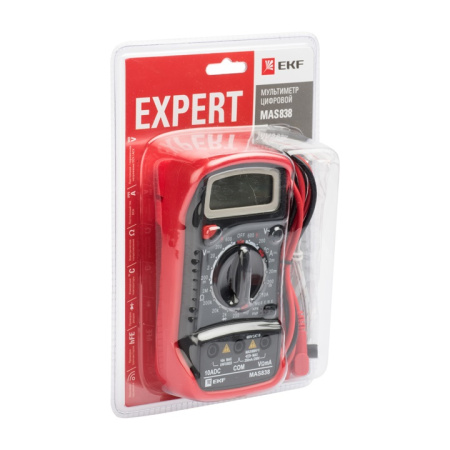 Мультиметр цифровой MAS838 Expert EKF