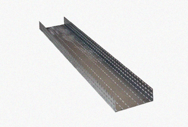 Лоток перфорированный ЛМ 150х80х3000 УТ1,5, оцинкованный лист, S1,2