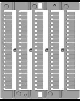 CNU/8/51 символ заземления (в круге), горизонтальная ориентация DKC