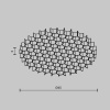 Светофильтр HoneyComb ⌀45мм Черный (HoneyComb-D45) Technical Maytoni