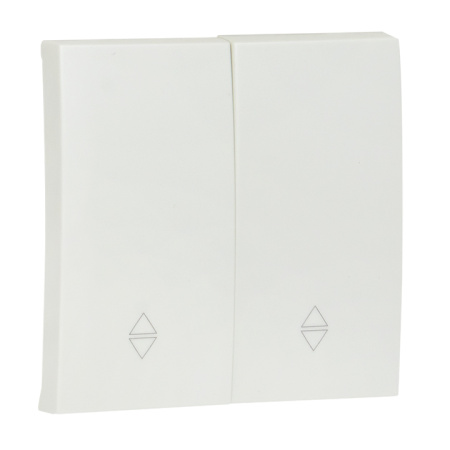 Валенсия Лицевая панель выключателя 2-кл, проходного 10А жемчуг EKF