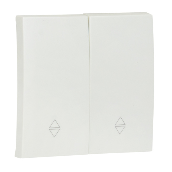 Валенсия Лицевая панель выключателя 2-кл, проходного 10А жемчуг EKF