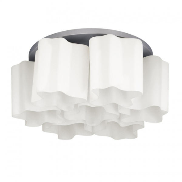 Люстра  NUBI 7х40W E27  хром/белый (в комплекте) Lightstar