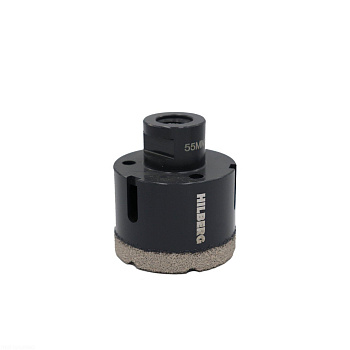 Коронка алмазная 55 мм Super Hard M14 HH655 Hilberg