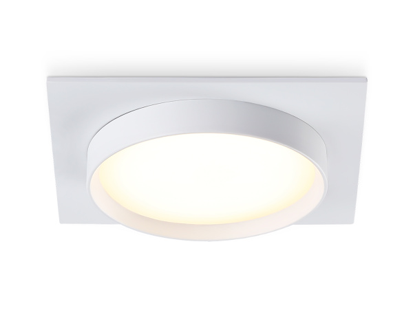 Светильник встраиваемый TN5229 WH белый GX53 110*110*35 Ambrella Light