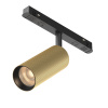 Трековый светильник LED 12Вт Черный и Матовое золото IP20 Magnetic track system Exility TR097-2-12W3K-M-BMG Technical Maytoni